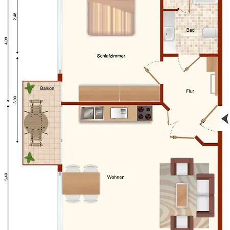 Haus Calmsailing Apartman Börgerende-Rethwisch